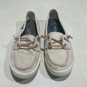 Sperry Top-Sider Beige Boat Shoes Loafers Women’s 9